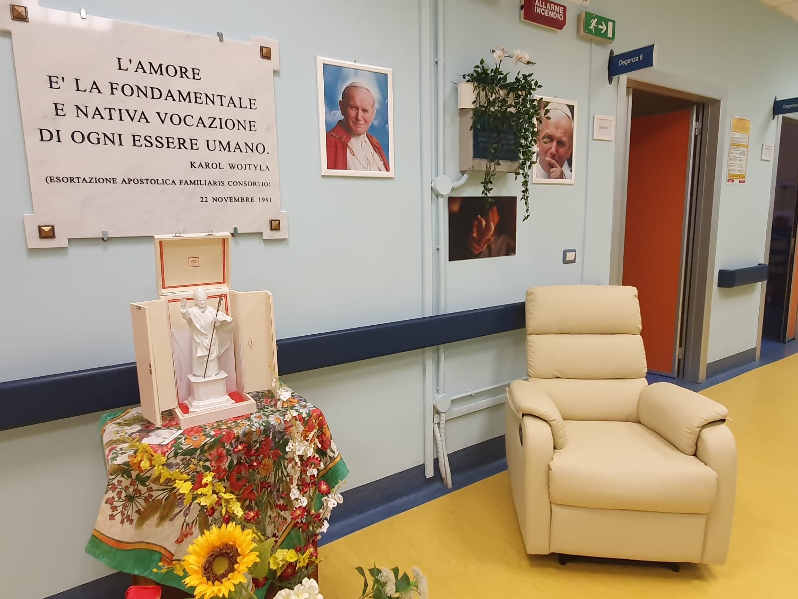 Hospice di Minervino, la forza del dono