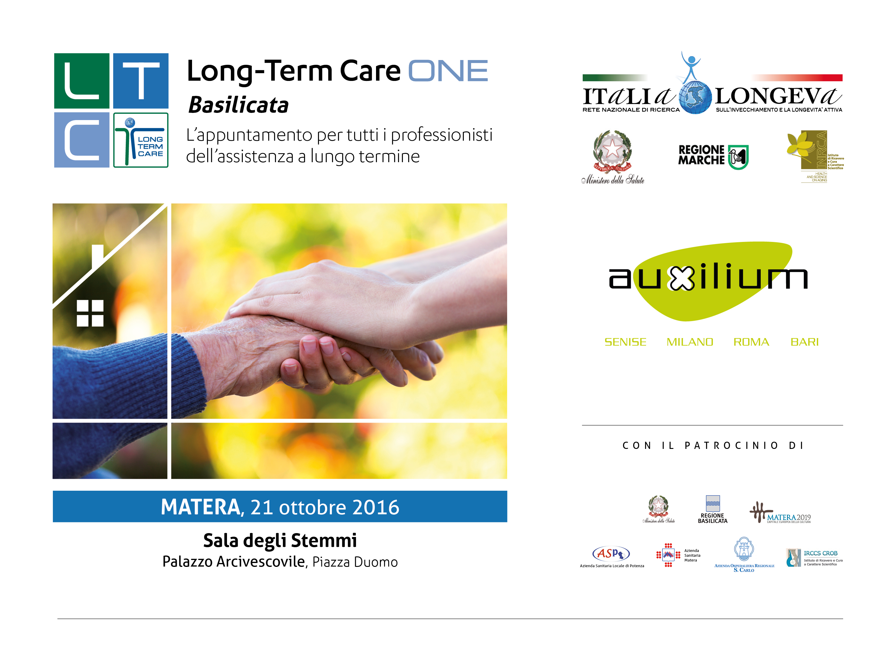 Long Term Care Basilicata. Il comunicato stampa del convegno di Matera
