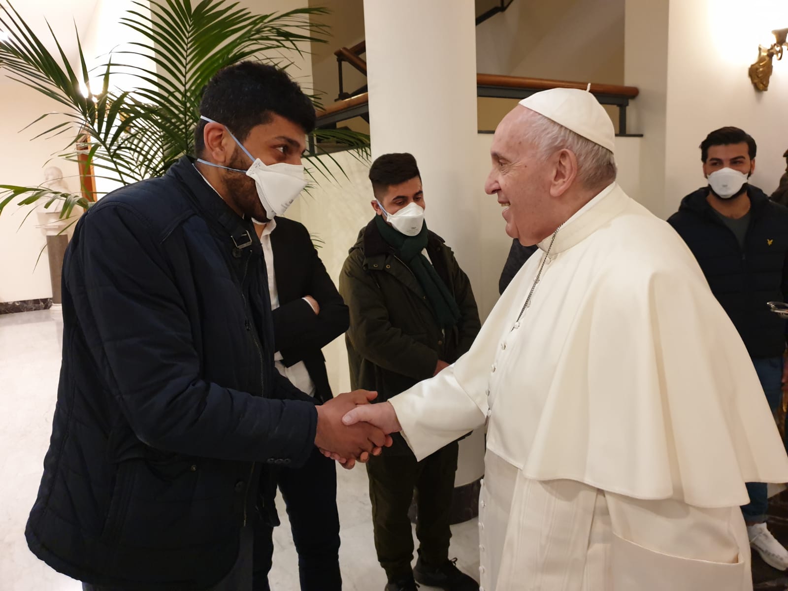 TG1, l'incontro di Auxilium con il Papa in partenza per l'Iraq