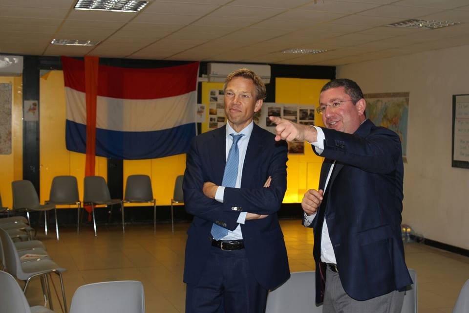 L'Ambasciatore d'Olanda in visita al CARA di Castelnuovo di Porto