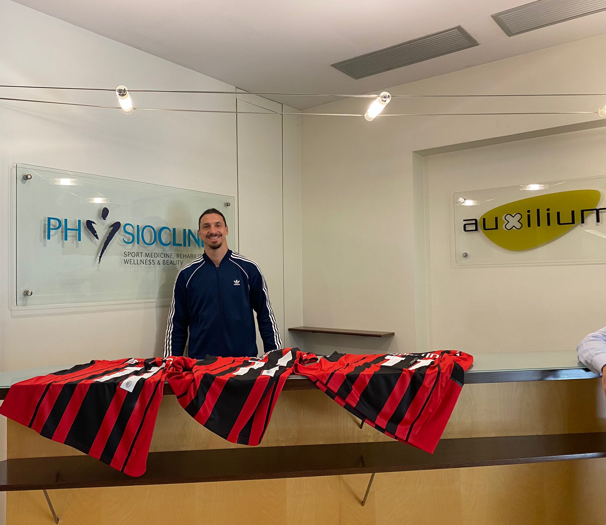 Zlatan Ibrahimovic a Physioclinic