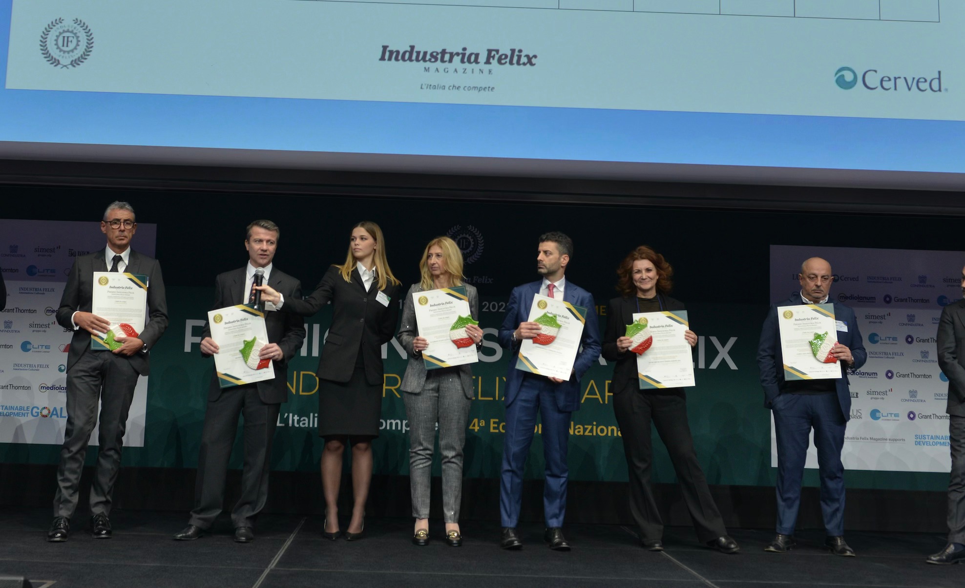Auxilium ha ricevuto il Premio Industria Felix