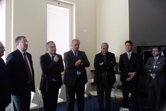 Il Viceministro dell'Interno Bubbico in visita al C.A.R.A. di Matera