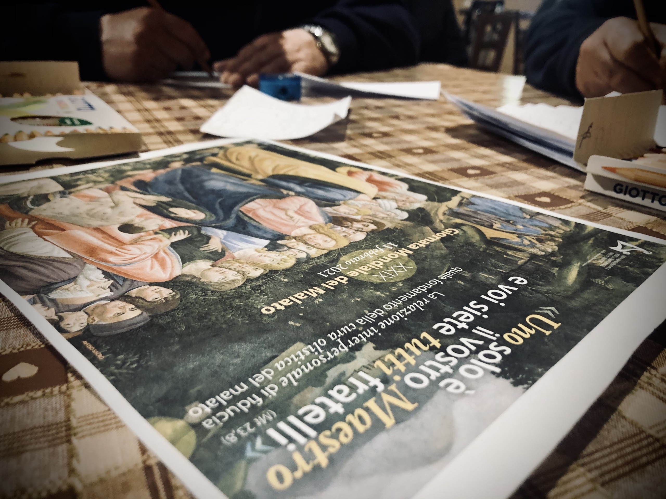 Per la giornata mondiale del malato, le cartoline dipinte a Casa Vallina