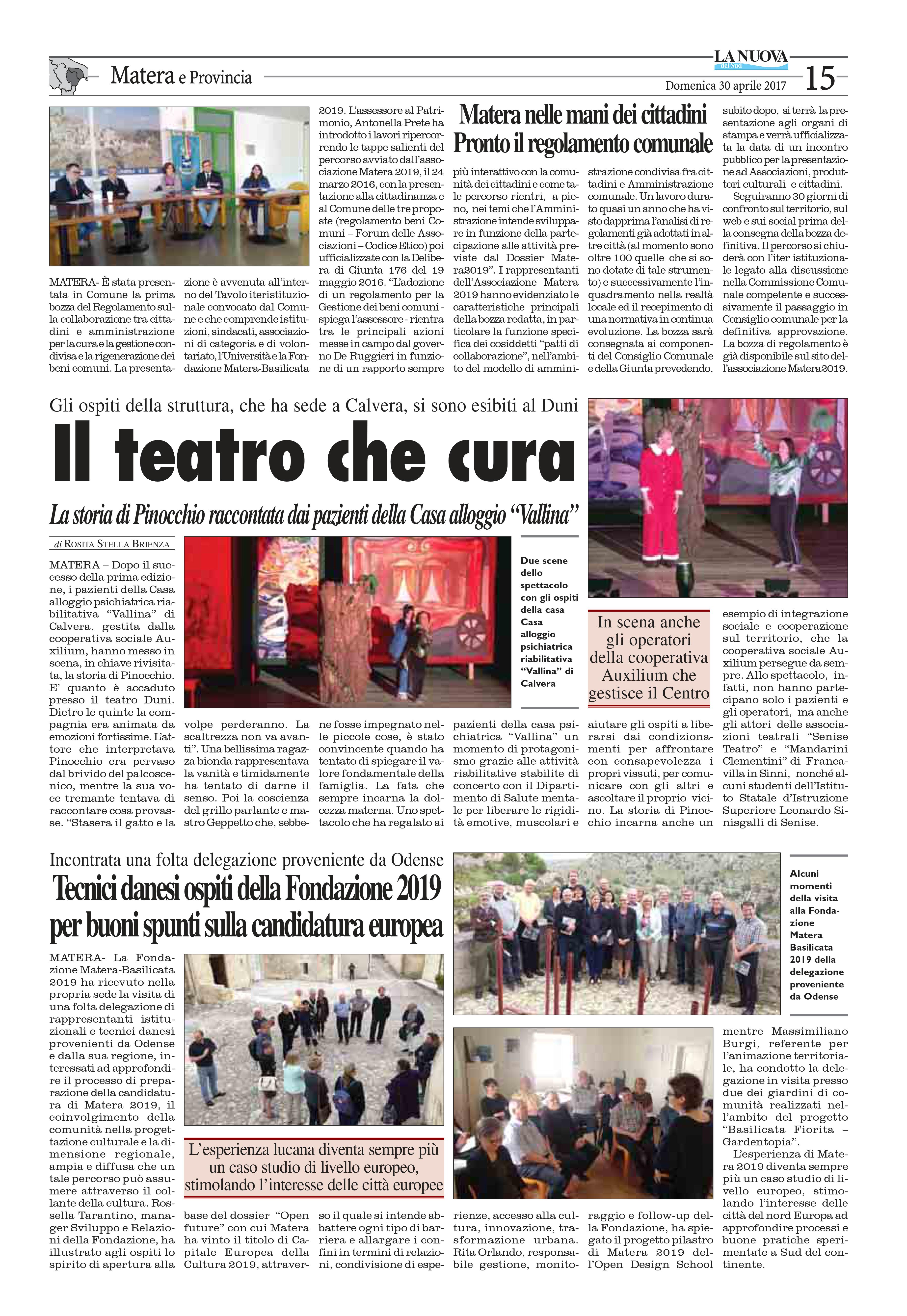 Il teatro che cura