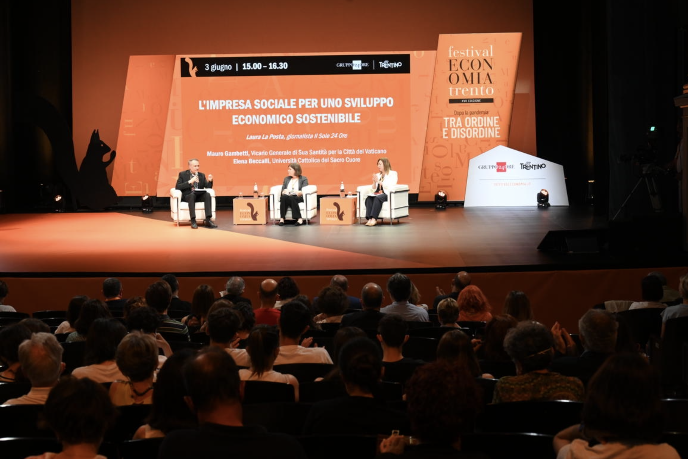 Auxilium al Festival dell'Economia di Trento