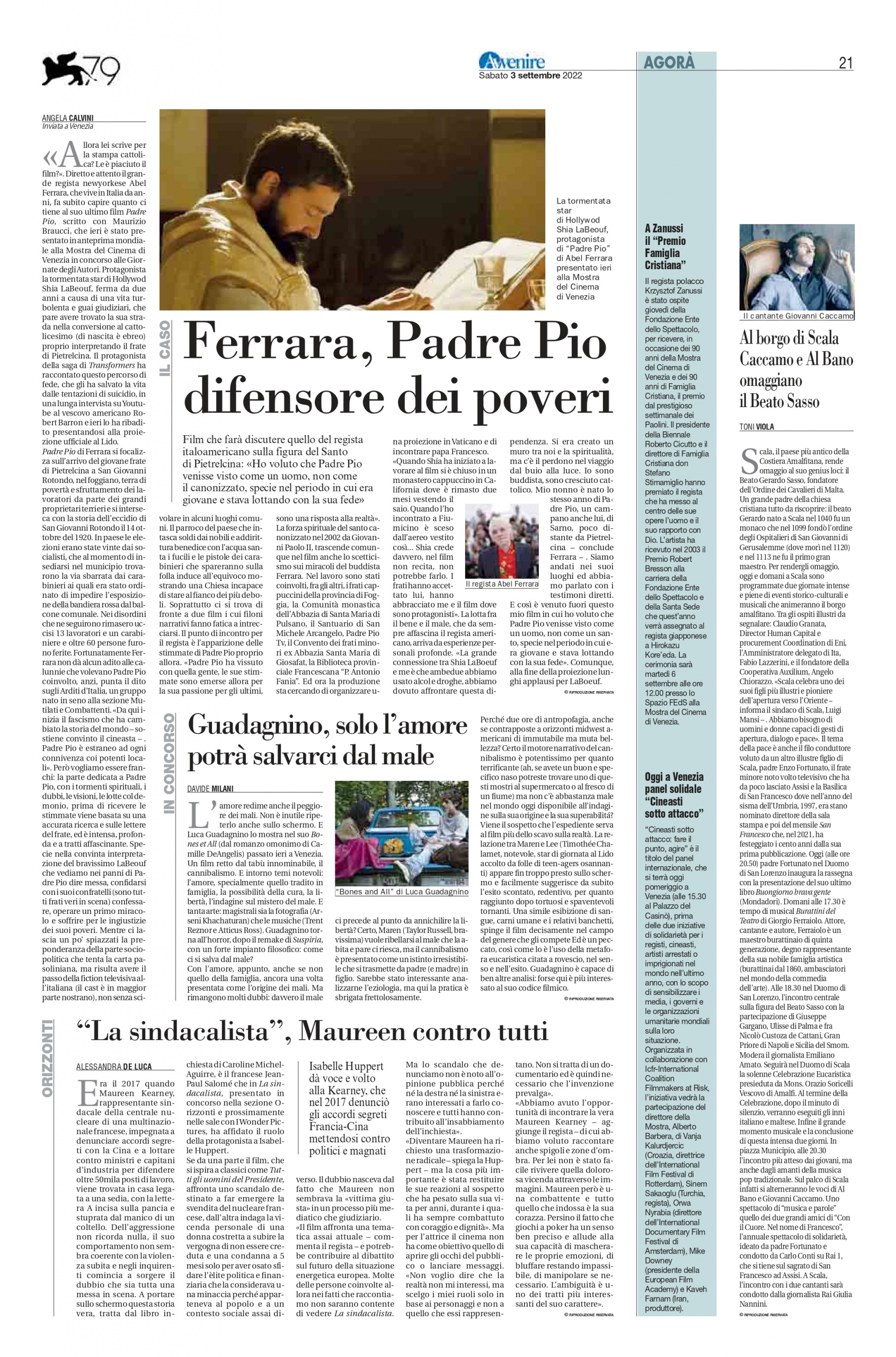 Auxilium presente all'evento dedicato a Gerardo Sasso