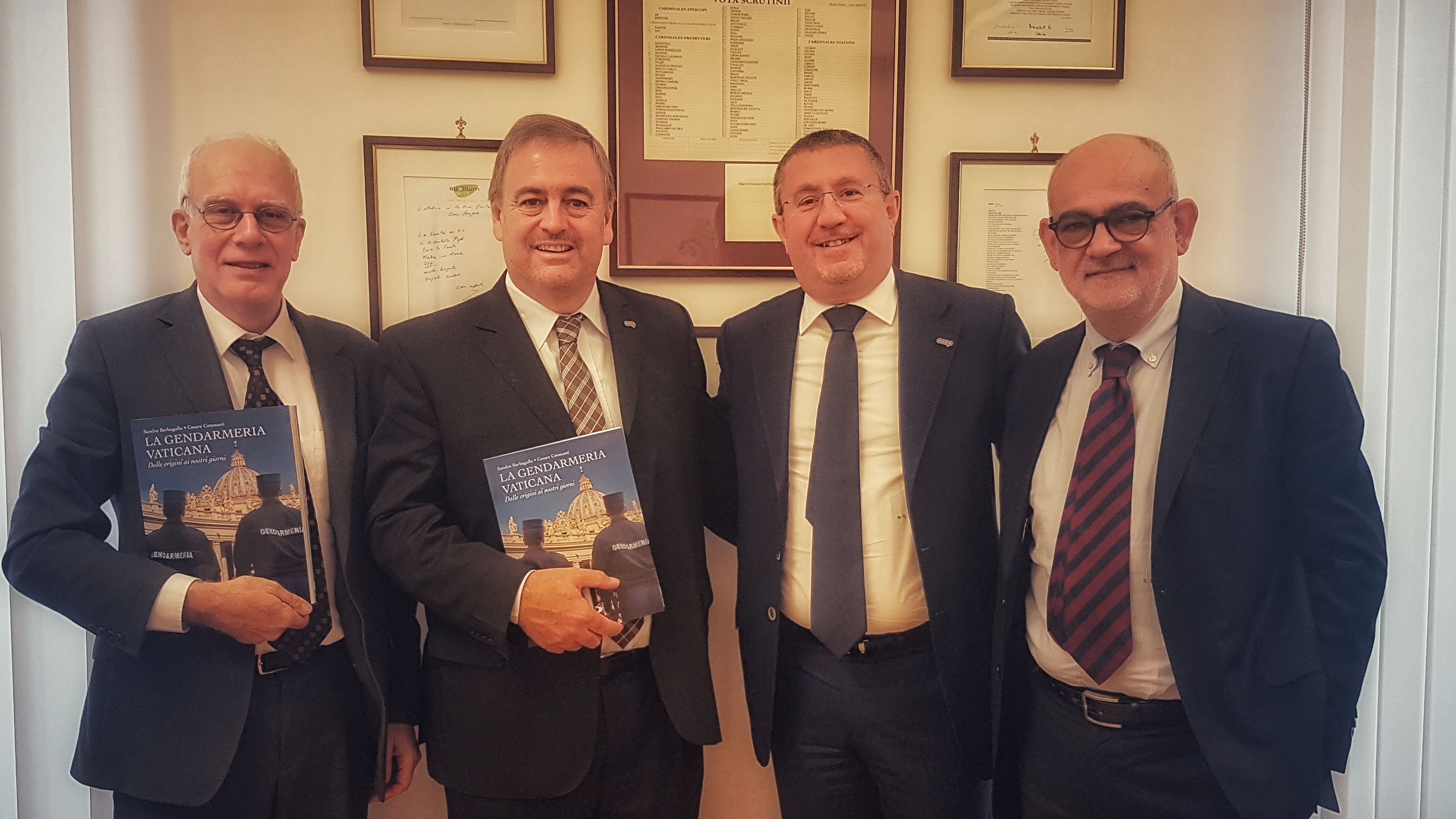 Ariel Guarco in visita nella sede di Roma della Cooperativa