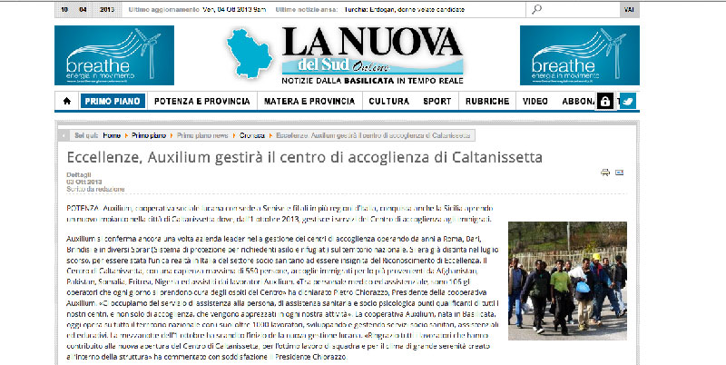 Auxilium conquista anche la Sicilia