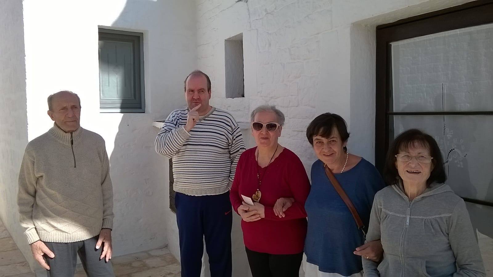 Una bellissima giornata ad Alberobello per la RSA di Crispiano