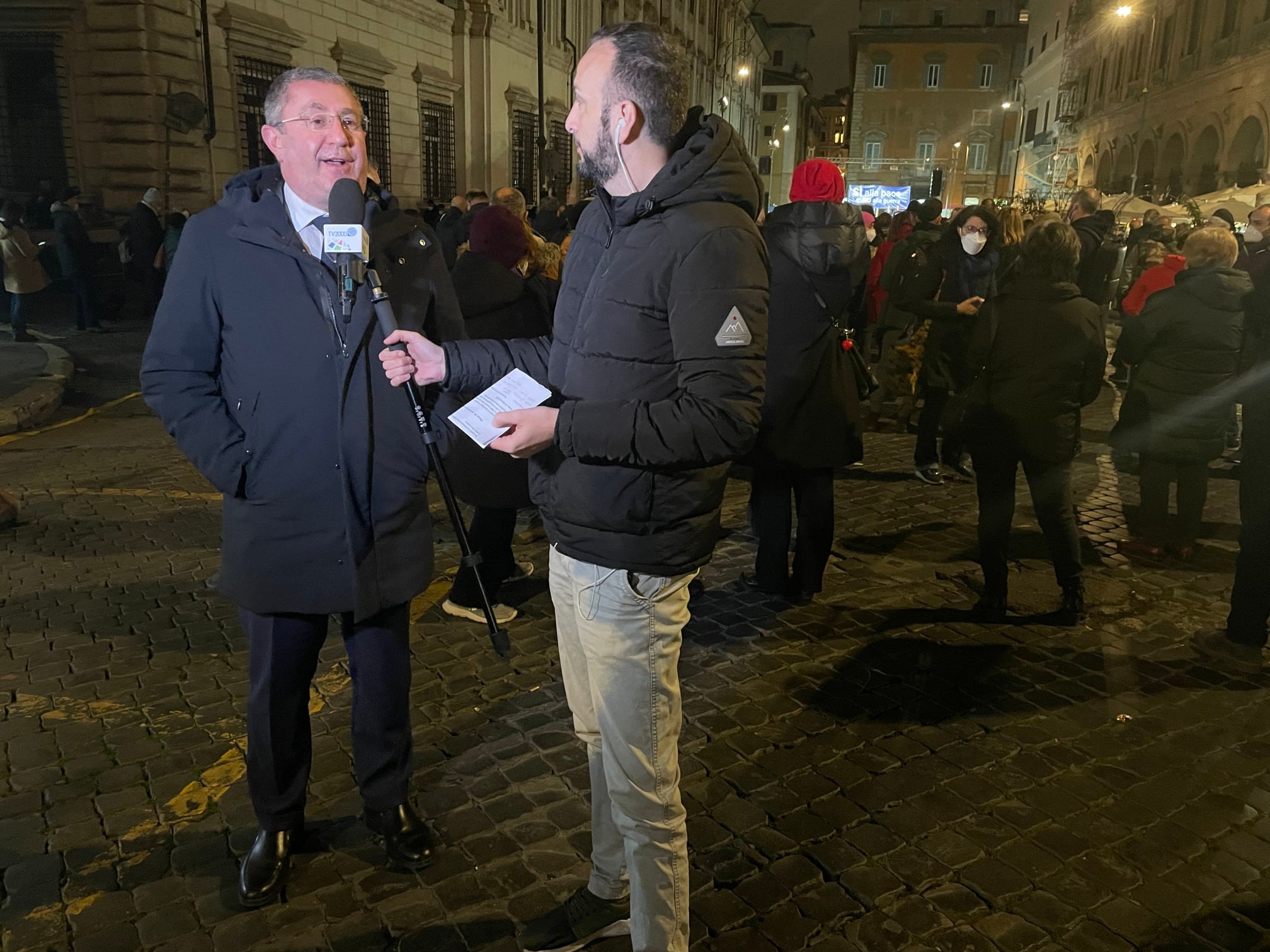 TG2000, intervista ad Angelo Chiorazzo sulla pace