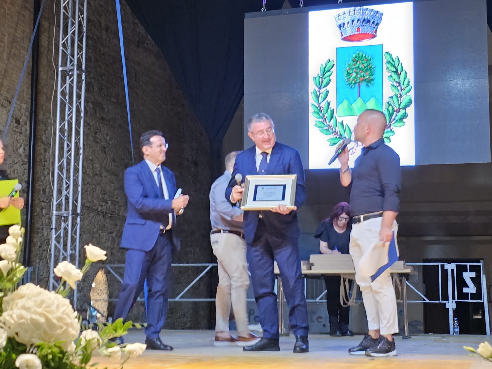 La Nuova del Sud, Angelo Chiorazzo riceve il Premio Lucania Oro per il Sociale
