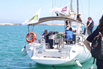 TGR Puglia: la veleggiata per i pazienti dell'ADI Auxilium è una medicina del cuore